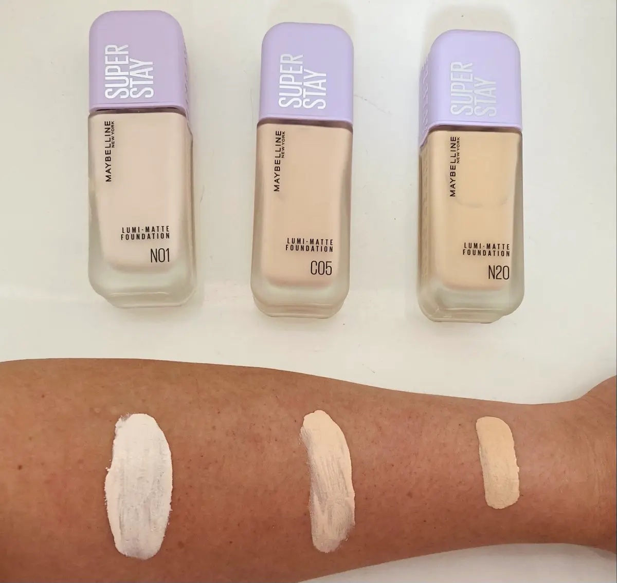 SPステイ ルミマット リキッド ファンデーション/MAYBELLINE NEW YORK/リキッドファンデーションを使ったクチコミ（2枚目）
