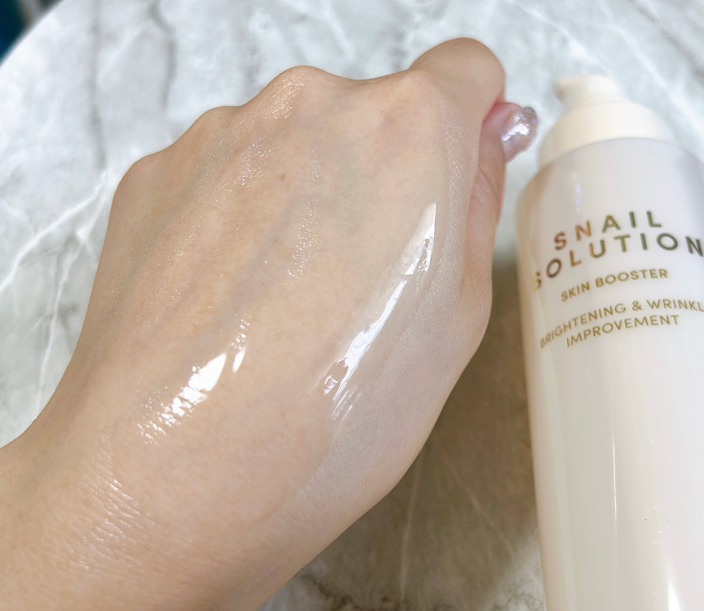 スネイルソリューション スキンブースター(R)/ネイチャーリパブリック/ブースター・導入液を使ったクチコミ(5枚目)