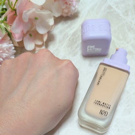 SPステイ ルミマット リキッド ファンデーション/MAYBELLINE NEW YORK/リキッドファンデーションを使ったクチコミ(7枚目)