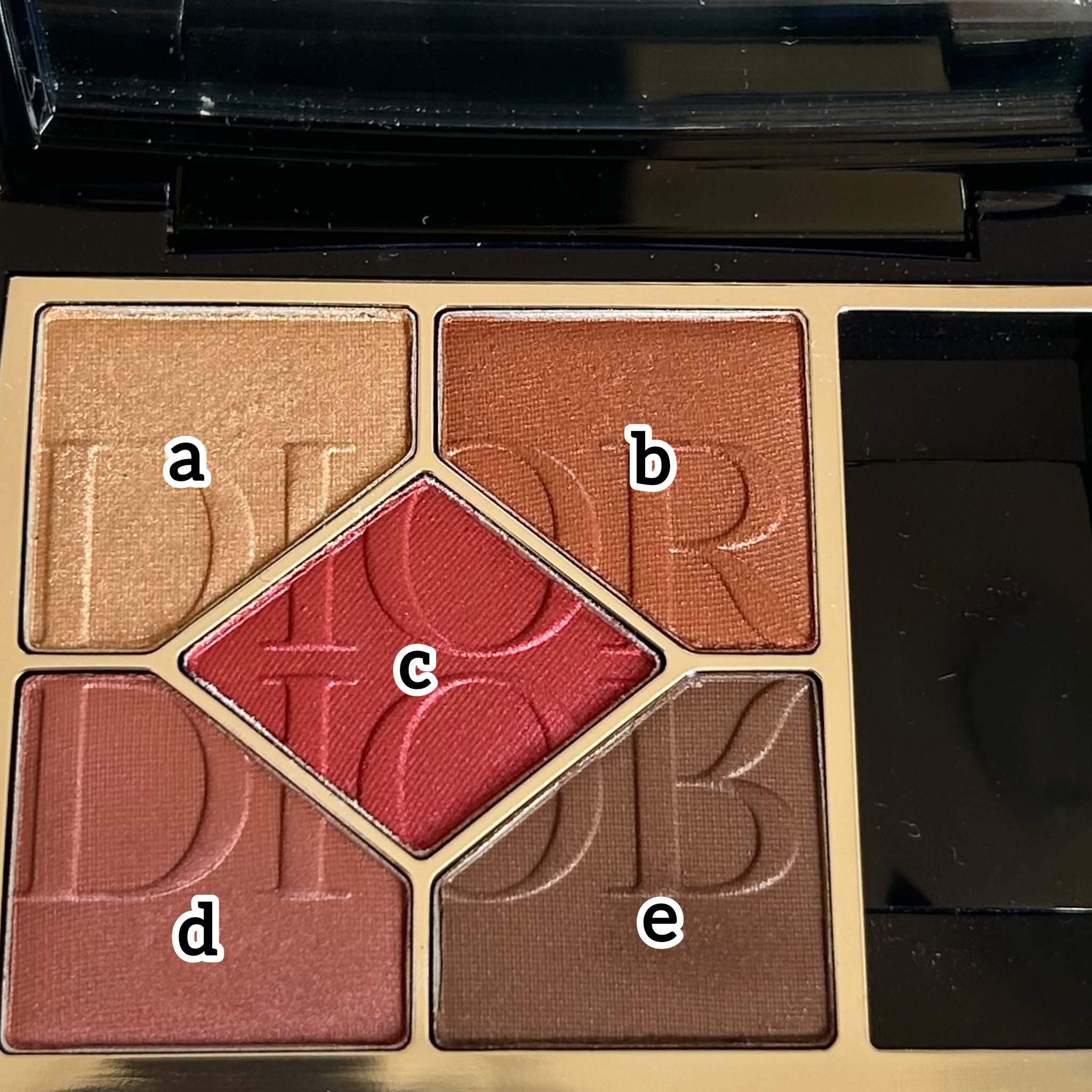 【旧】サンク クルール クチュール/Dior/アイシャドウパレットを使ったクチコミ（2枚目）