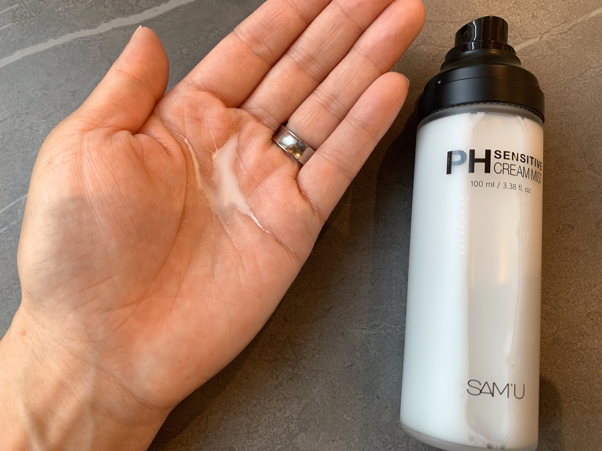 PHセンシティブクリームミスト/SAM'U/ミスト状化粧水を使ったクチコミ（3枚目）