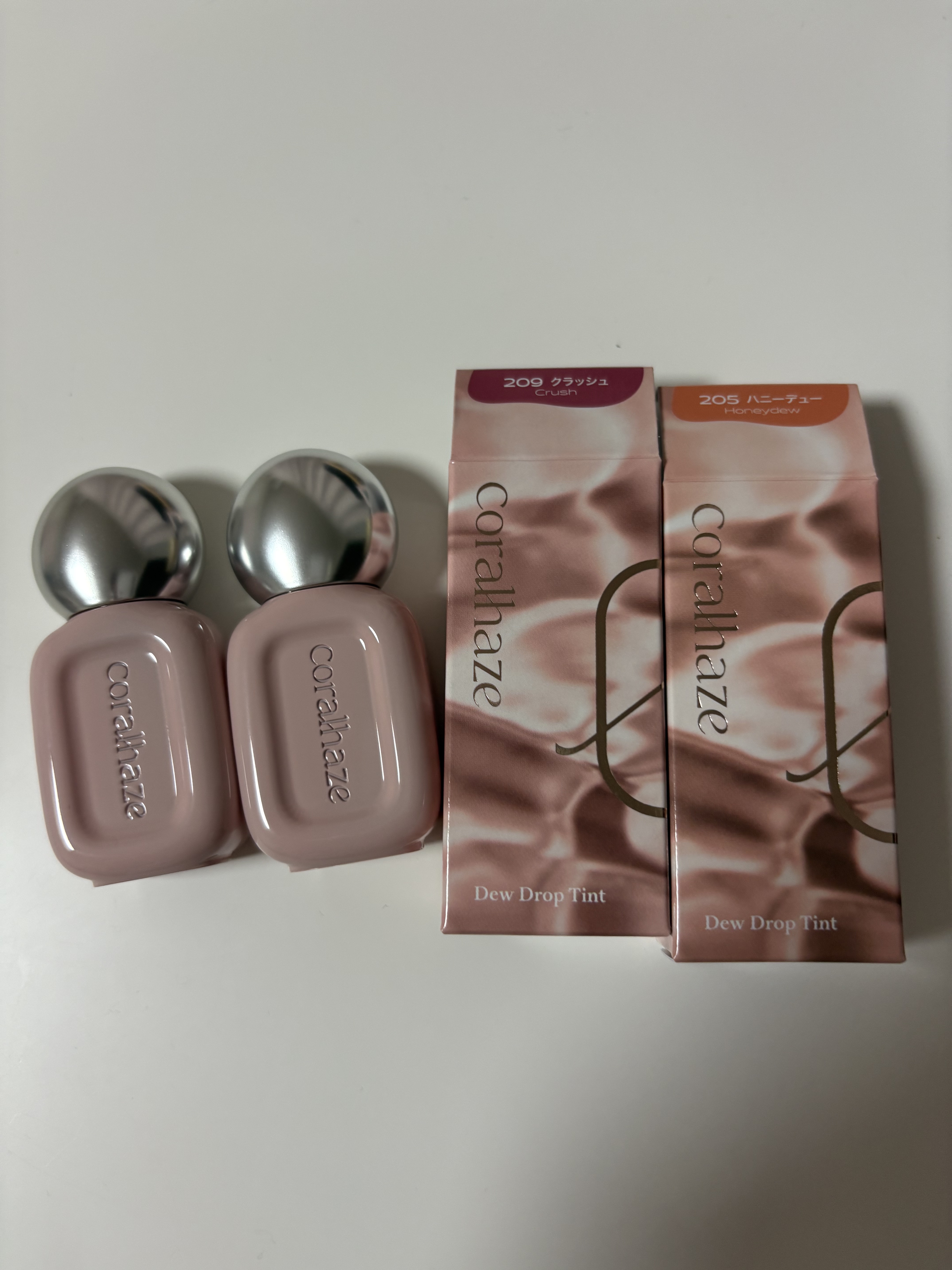 デュー ドロップ ティント/Coralhaze/リップティントを使ったクチコミ（1枚目）