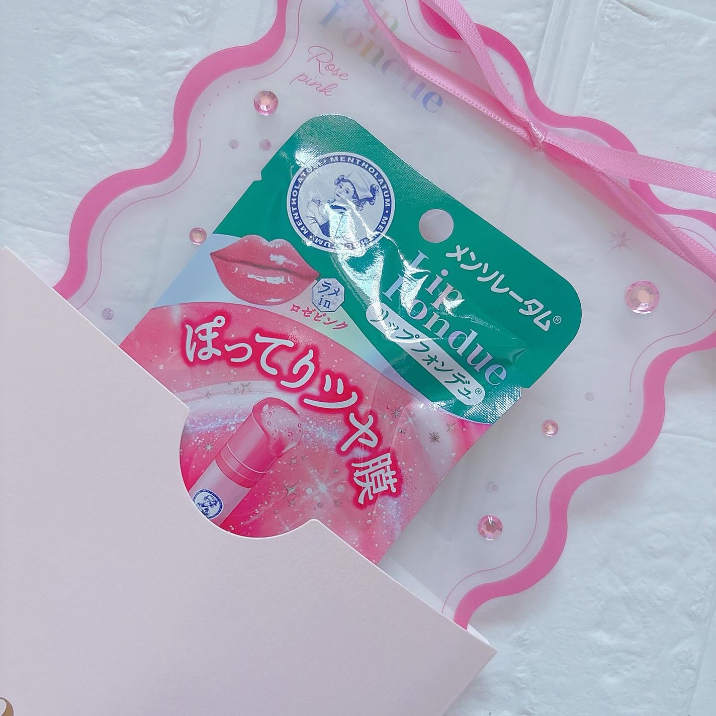 リップフォンデュ/メンソレータム/リップバームを使ったクチコミ(2枚目)