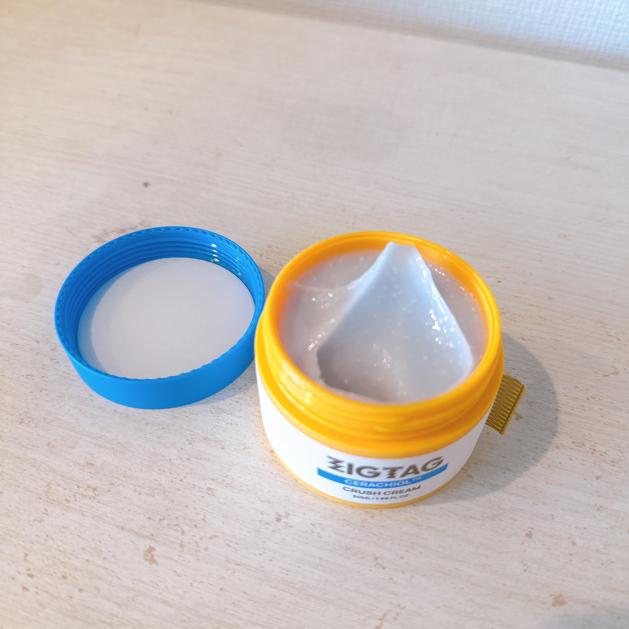 セラチオール クラッシュ クリーム/ZIGTAG/フェイスクリームを使ったクチコミ（3枚目）