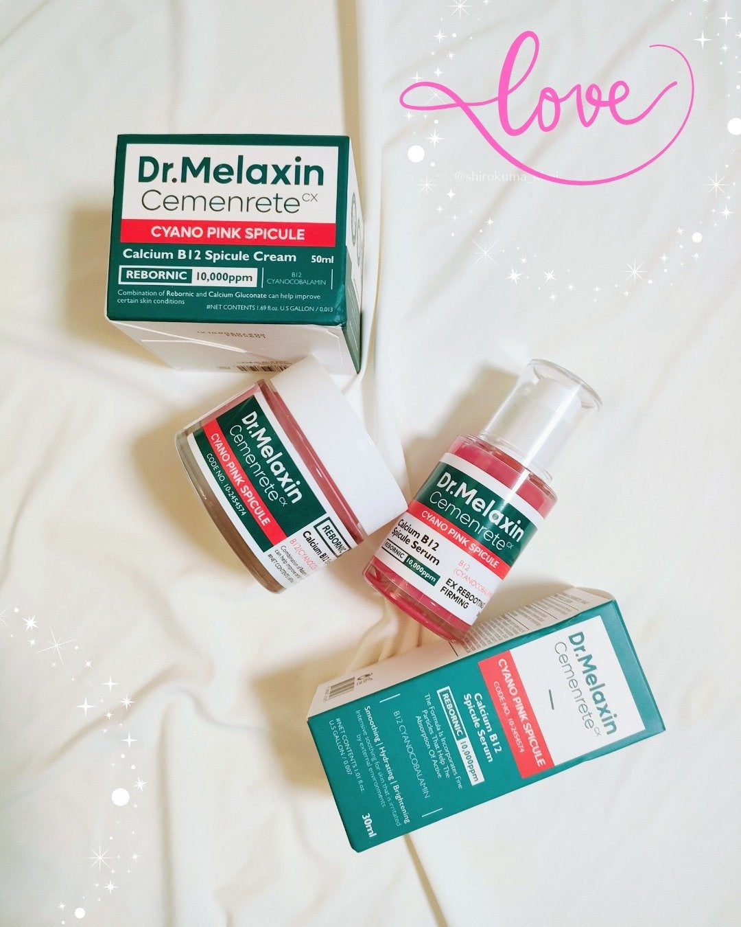 セメンリトシアノ ピンクスピキュールセラム/Dr.Melaxin/美容液を使ったクチコミ(6枚目)