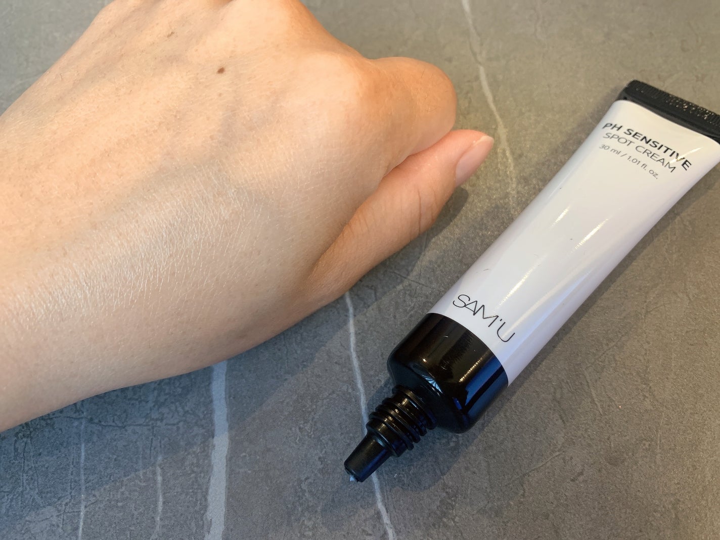 PHセンシティブスポットクリーム/SAM'U/フェイスクリームを使ったクチコミ(3枚目)