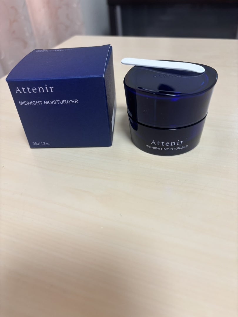 アテニア ミッドナイトモイスチャライザー/アテニア/フェイスクリームを使ったクチコミ（1枚目）