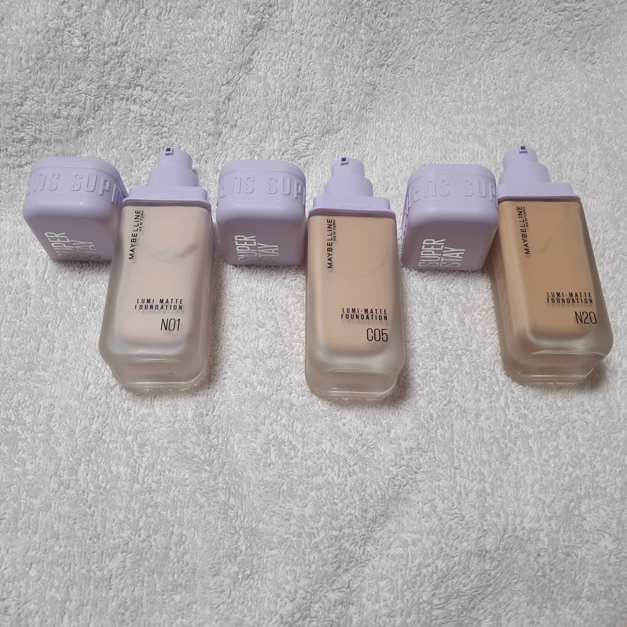 SPステイ ルミマット リキッド ファンデーション/MAYBELLINE NEW YORK/リキッドファンデーションを使ったクチコミ（3枚目）