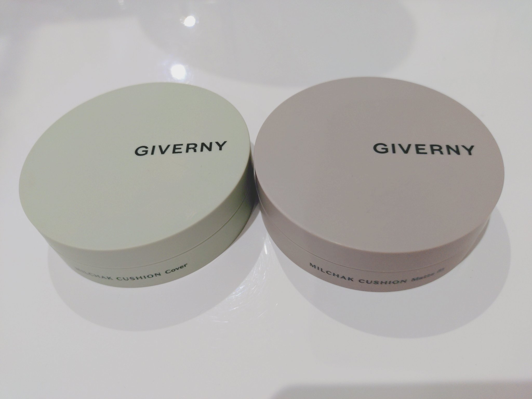 ジヴェルニー 密着カバークッション/GIVERNY/クッションファンデーションを使ったクチコミ（1枚目）