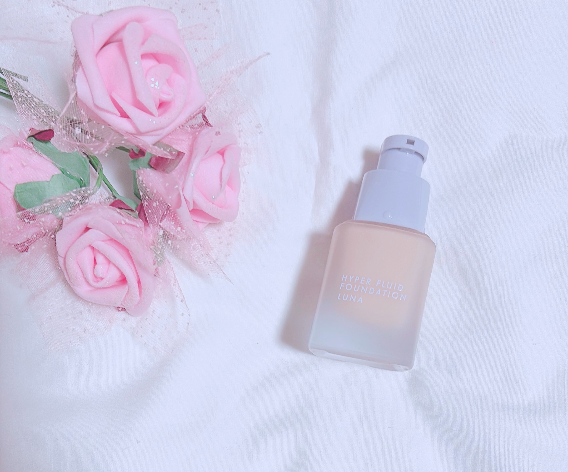 ハイパーフルイドファンデーション/LUNA/リキッドファンデーションを使ったクチコミ（2枚目）