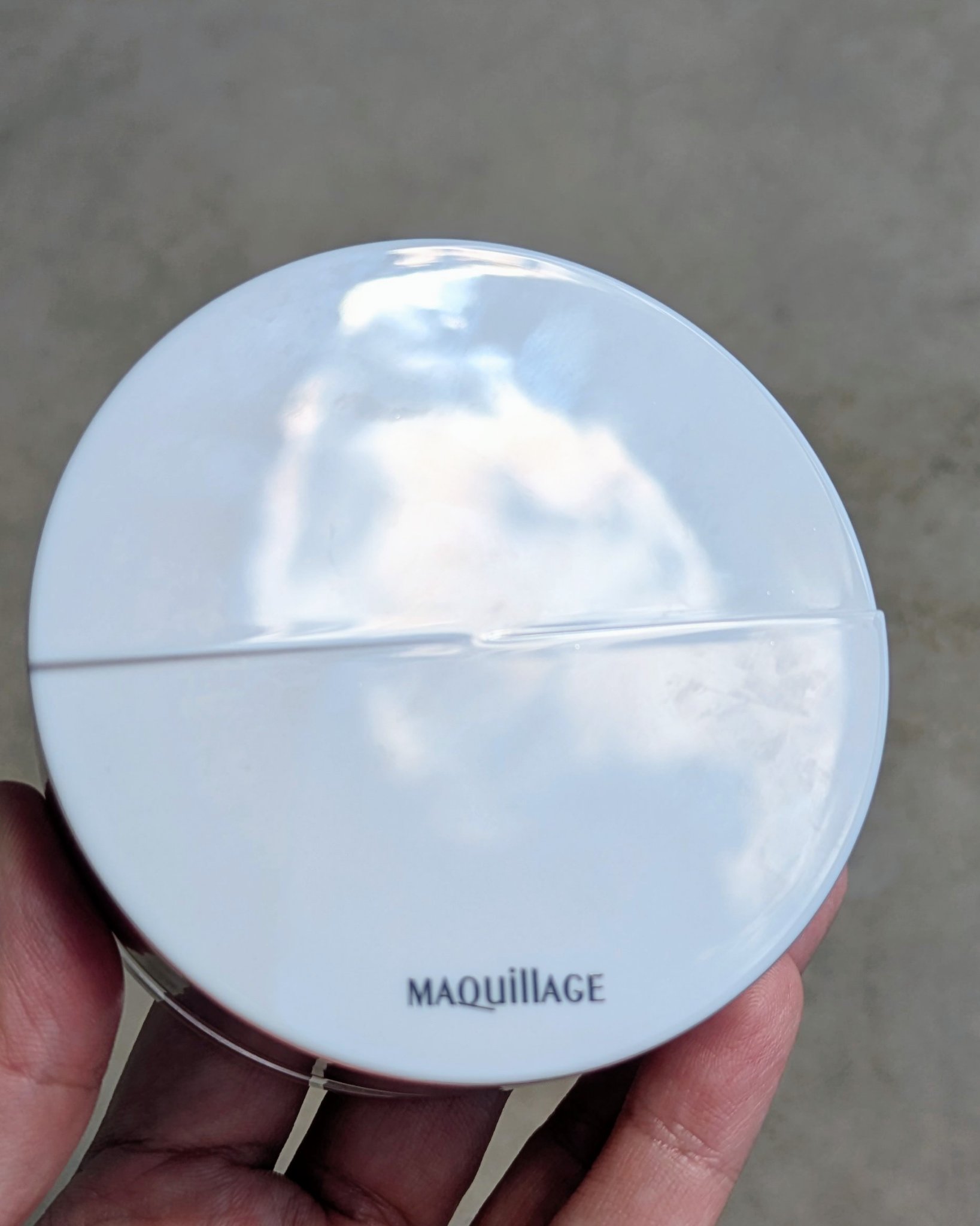 ドラマティックエッセンスヴェール ルースパウダー/マキアージュ/フェイスパウダーを使ったクチコミ（2枚目）