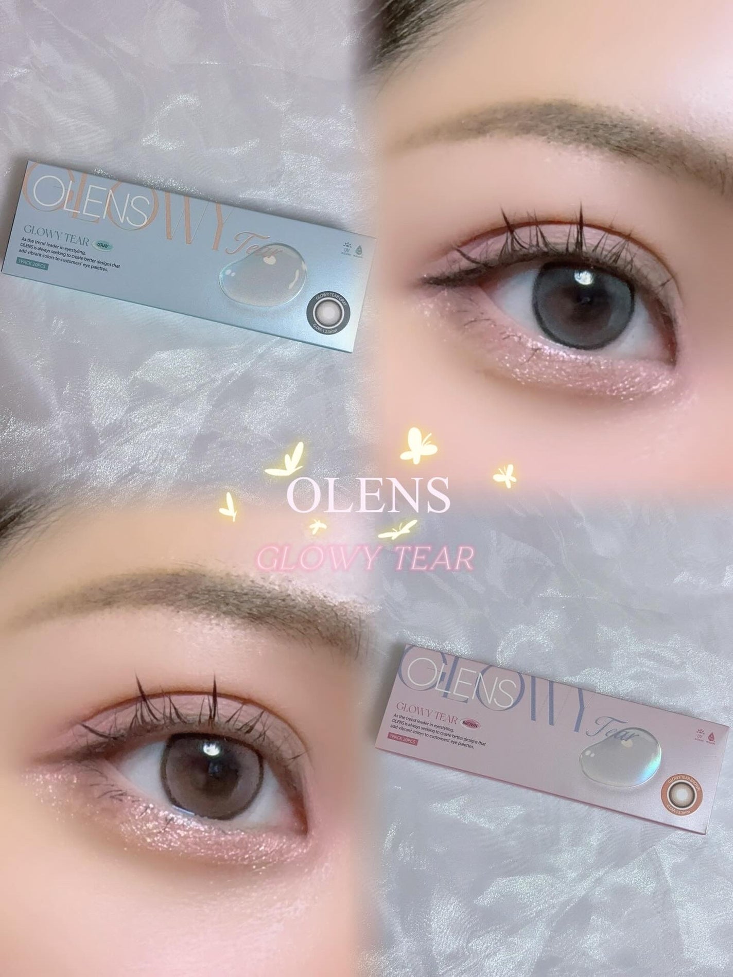 Glowy 1day/OLENS/ワンデー(1DAY)カラコンを使ったクチコミ(1枚目)