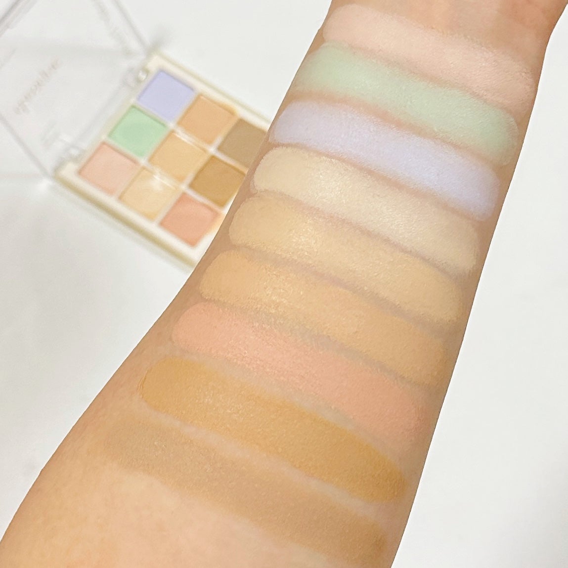 プロコンシーラーパレット/dasique/パレットコンシーラーを使ったクチコミ(6枚目)