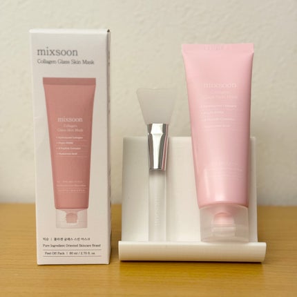 コラーゲングラススキンマスク/mixsoon/洗い流すパック・マスクを使ったクチコミ(1枚目)