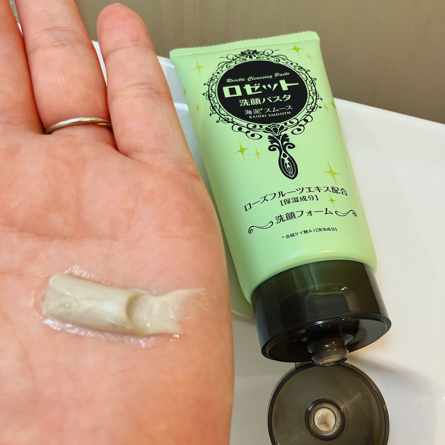 ロゼット洗顔パスタ 海泥スムース/ロゼット/洗顔フォームを使ったクチコミ（2枚目）