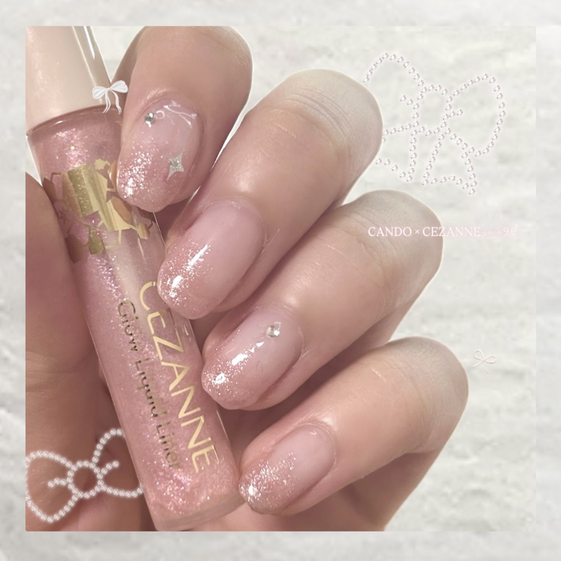 かわいいネイルとグリッター🎀𓈒 𓏸𓈒𓂂𓂃♡



今日は、CanDoのネイルとCEZANNEのグリッターの色味がリンクしててかわいいという ゆるゆる投稿です🔗꒰♡꒱


❦キャンドゥ マグアートジェル メープルローズ(爪先にの