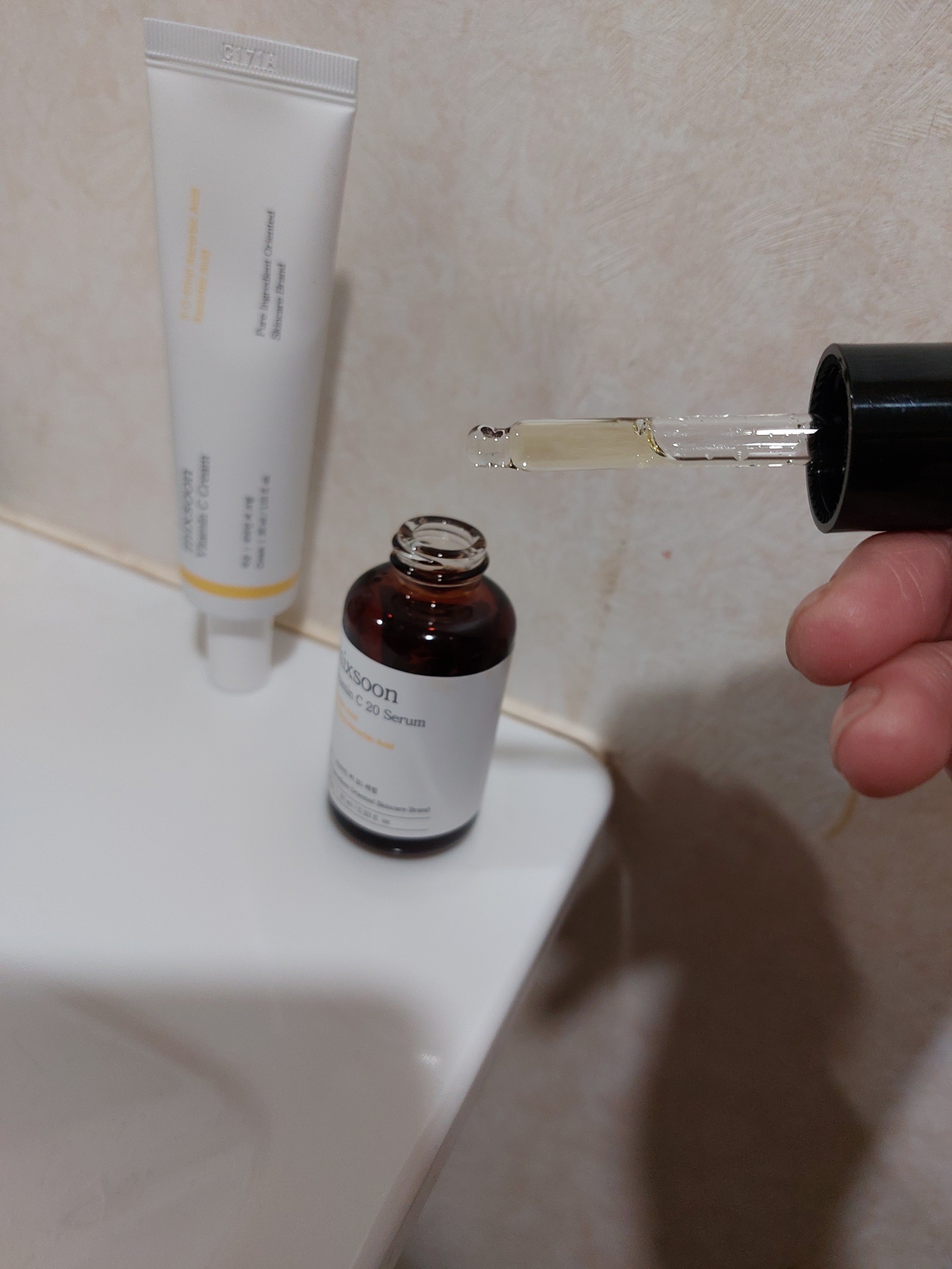 ビタミンC20セラム/mixsoon/美容液を使ったクチコミ（3枚目）