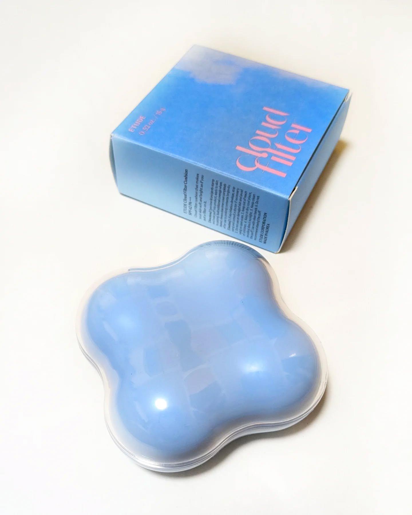 クラウドフィルタークッション/ETUDE/クッションファンデーションを使ったクチコミ（2枚目）