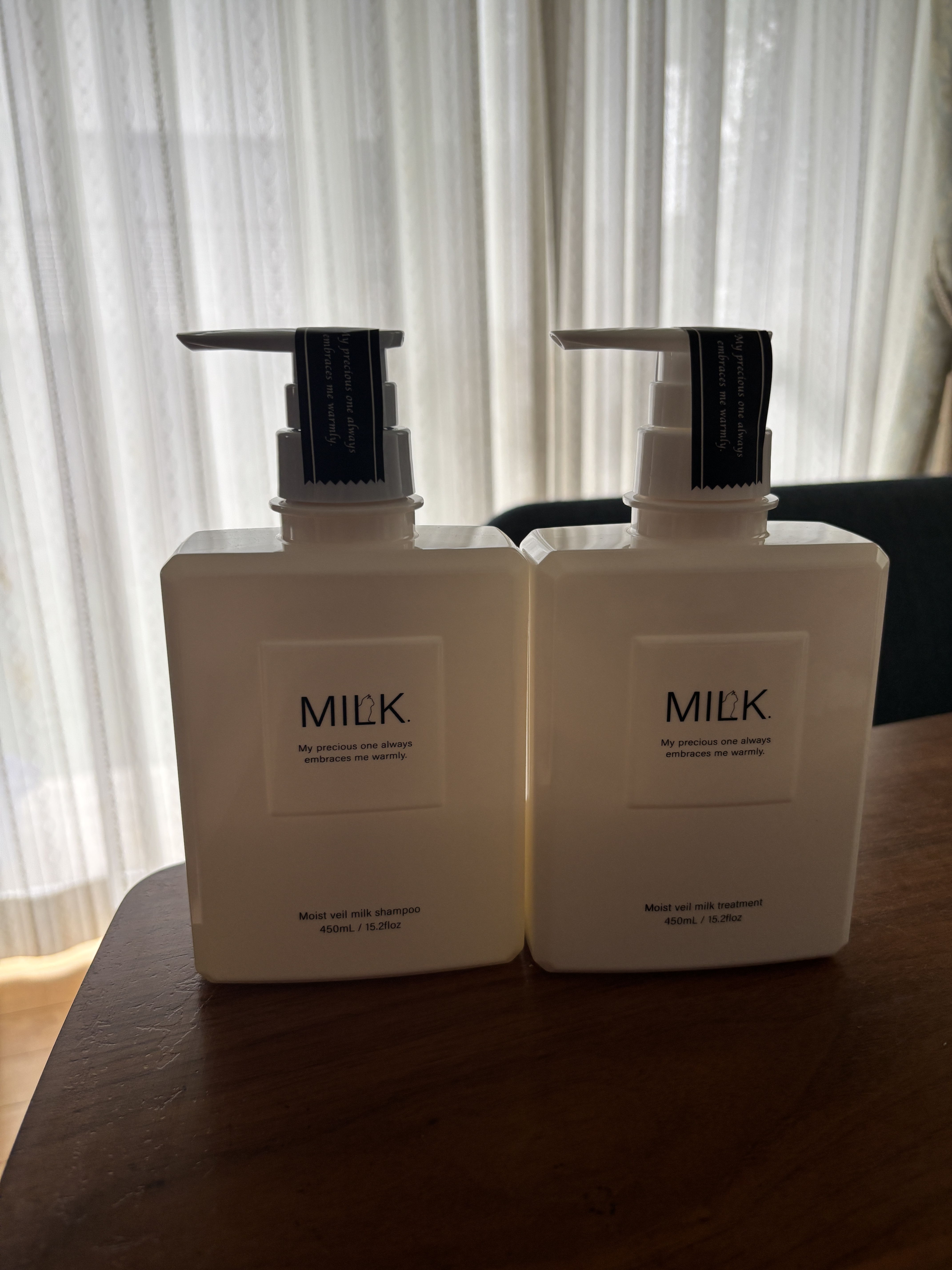 モイストヴェール シャンプー/トリートメント＜無香料＞/MILK./市販シャンプーを使ったクチコミ（2枚目）