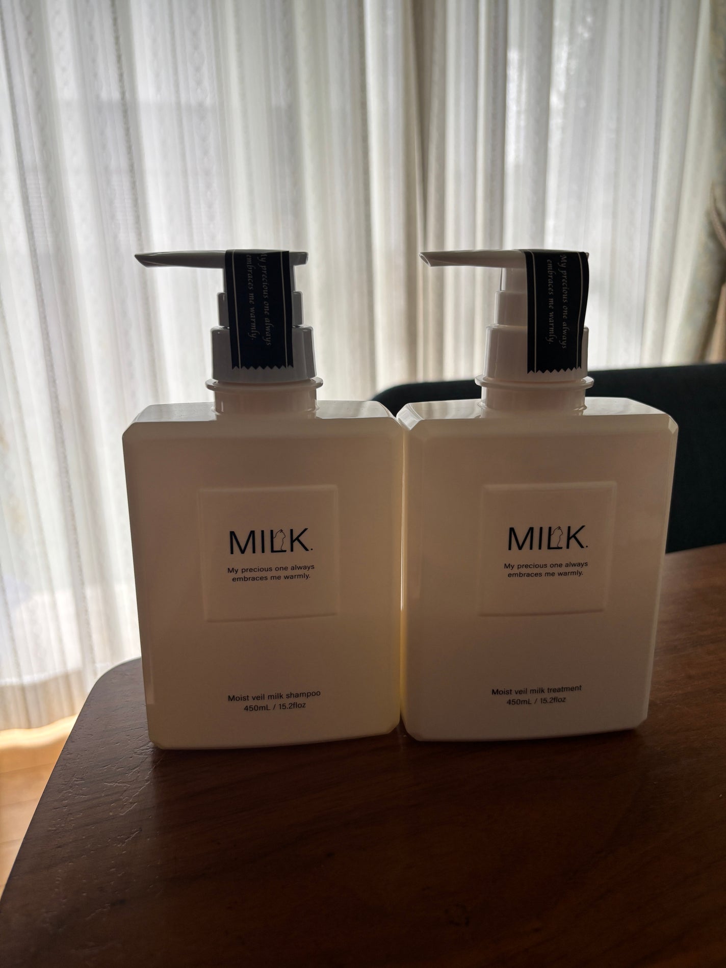 モイストヴェール シャンプー/トリートメント<無香料>/MILK./市販シャンプーを使ったクチコミ(2枚目)