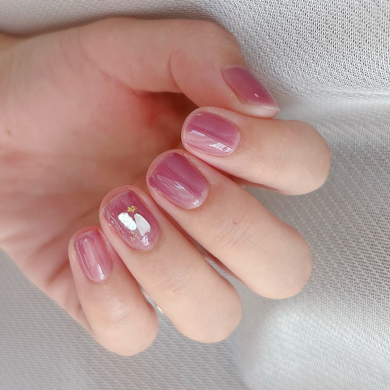 HOMEI ウィークリージェル/HOMEI/ジェルネイルを使ったクチコミ(5枚目)