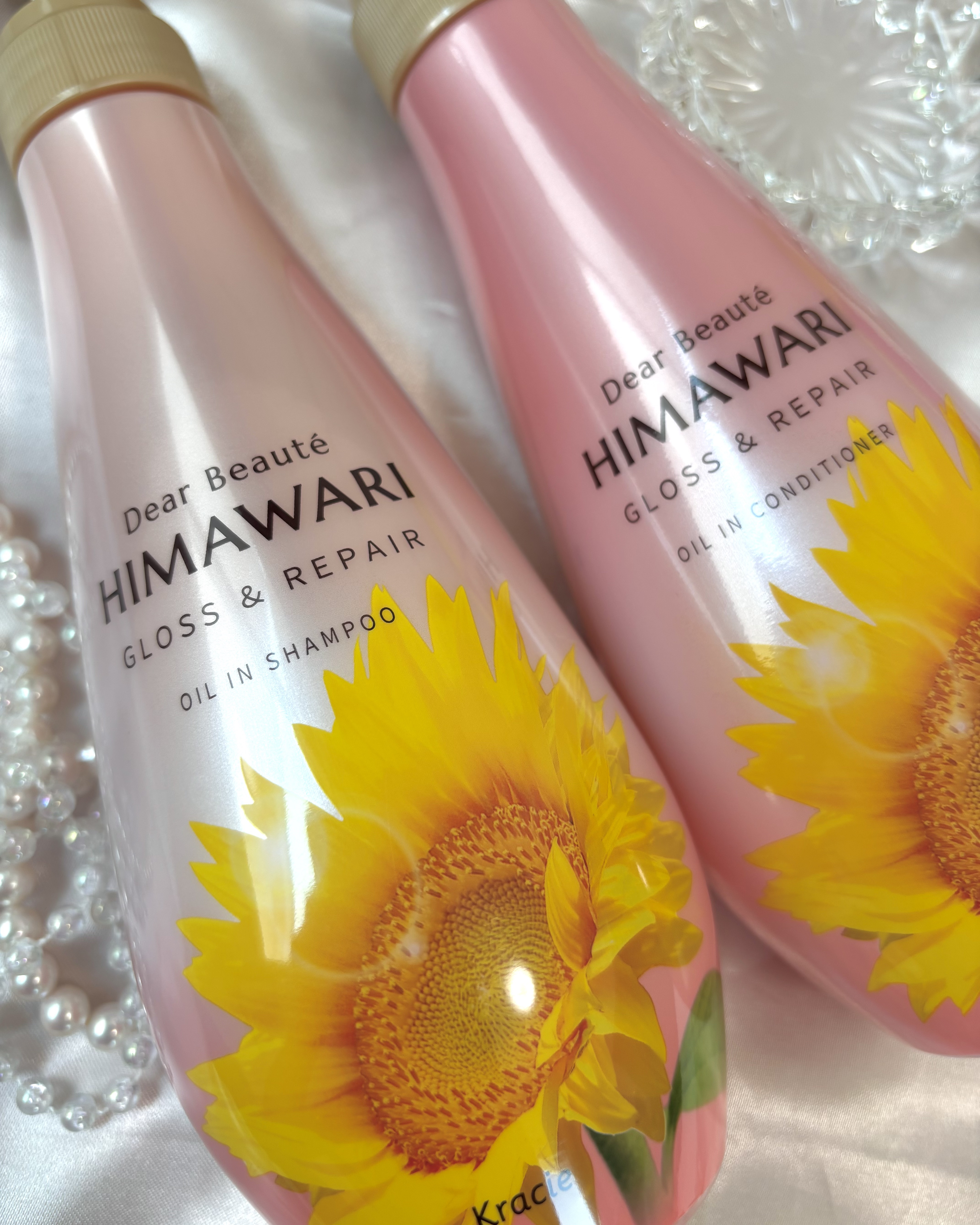 オイルインシャンプー／オイルインコンディショナー (グロス＆リペア)/ディアボーテ/市販シャンプーを使ったクチコミ（2枚目）