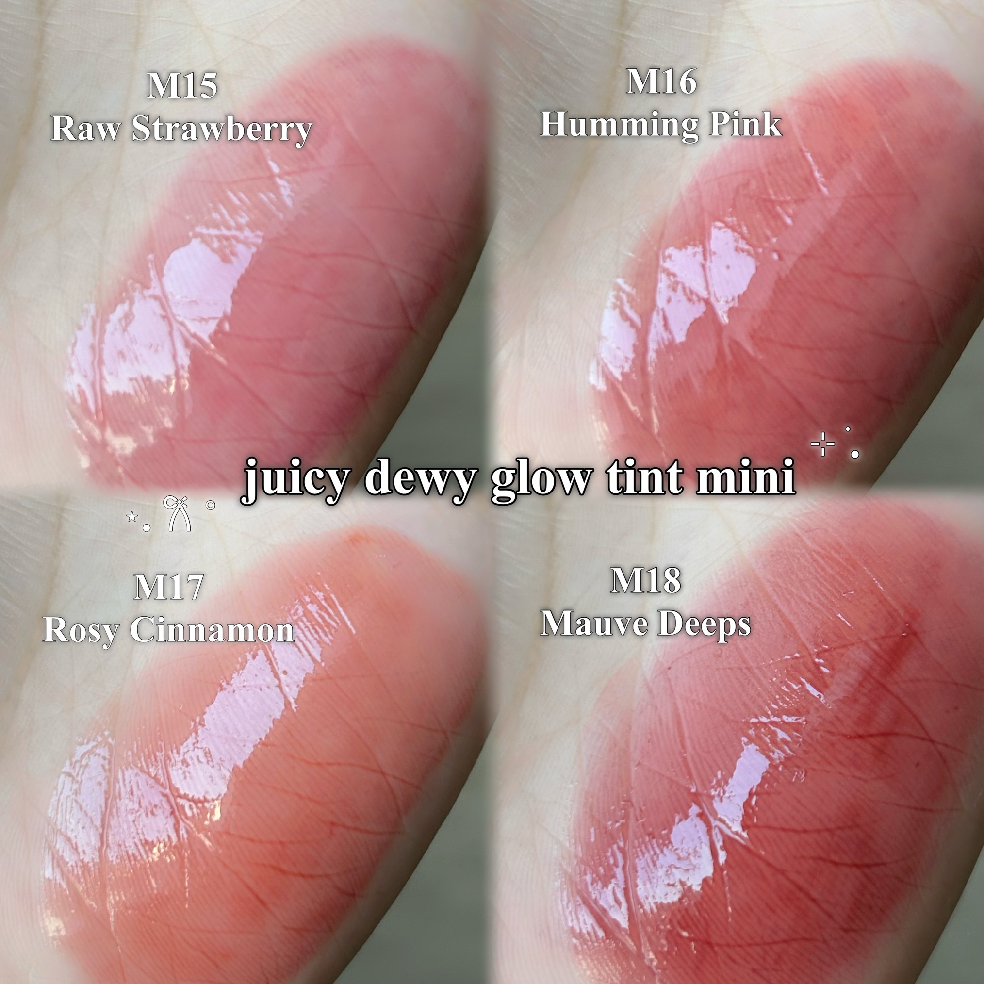 ジューシーデューイグロウティント/dasique/リップティントを使ったクチコミ（1枚目）