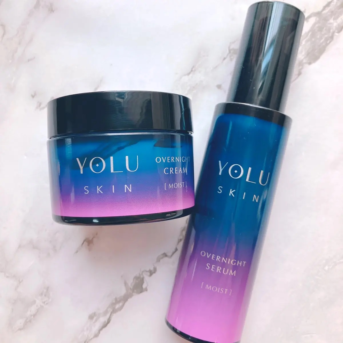 ヨル スキン オーバーナイトクリーム モイスト/YOLU/フェイスクリームを使ったクチコミ（1枚目）