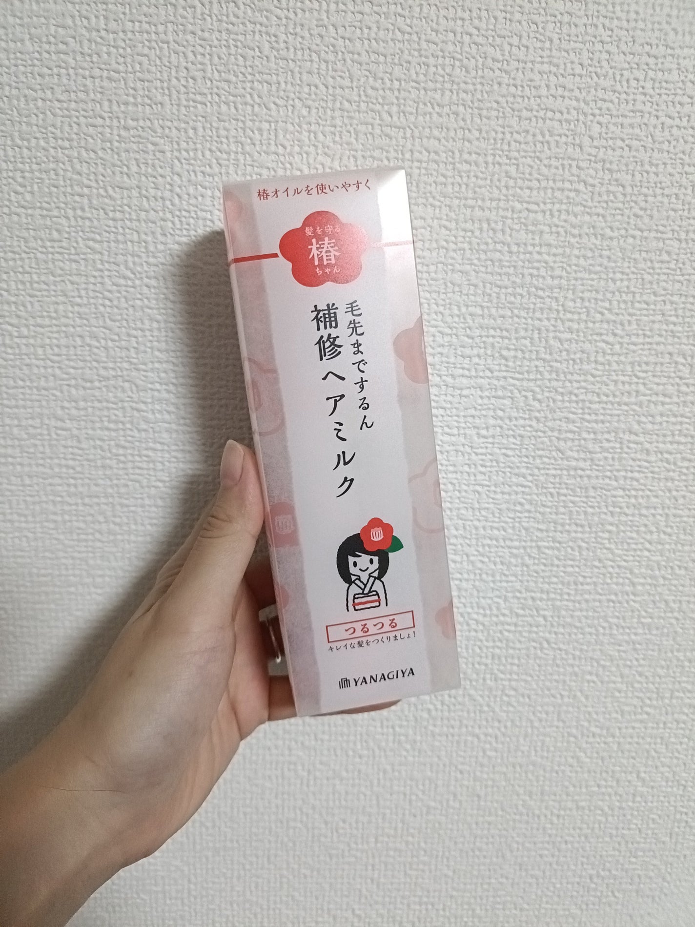 髪を守る椿ちゃん 補修ヘアミルク/柳屋/ヘアミルクを使ったクチコミ(1枚目)