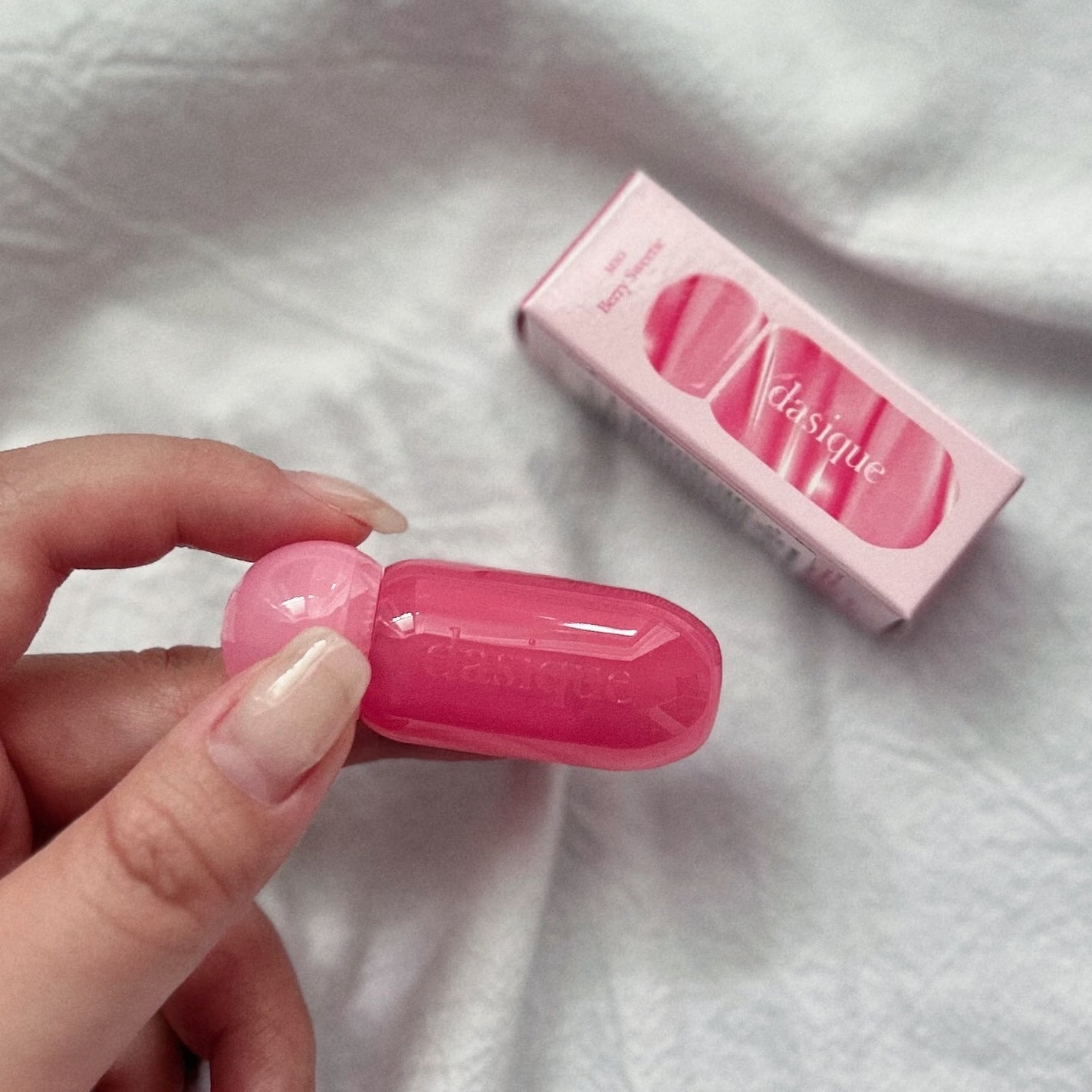 ジューシーデューイグロウティント/dasique/リップティントを使ったクチコミ(2枚目)