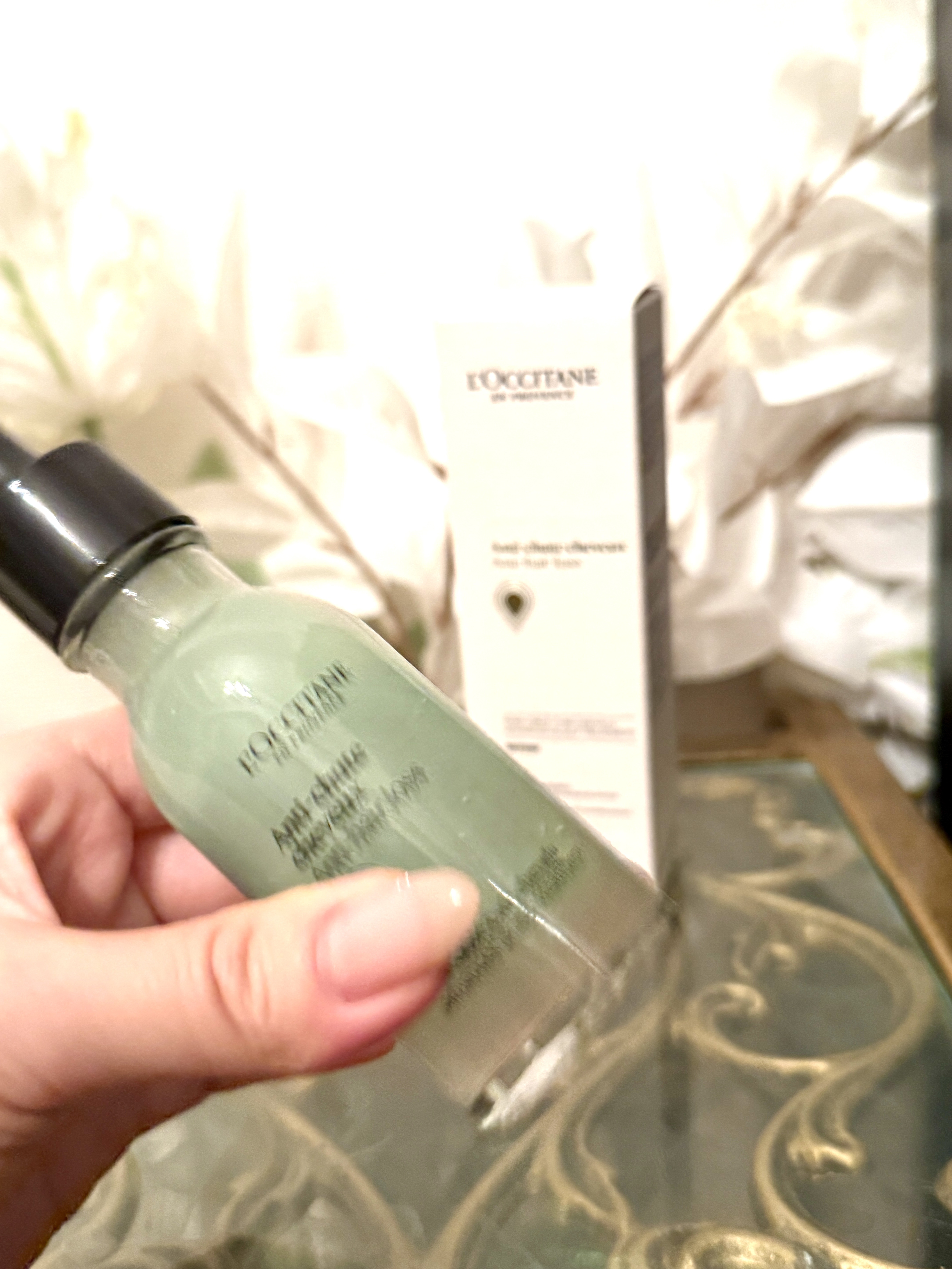 薬用 メディカル アンチヘアロスセラム/L&#39;OCCITANE/頭皮ローションを使ったクチコミ（2枚目）