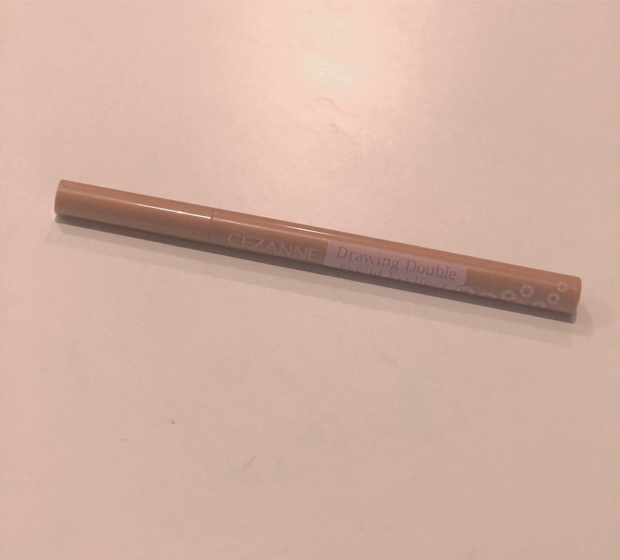描くふたえアイライナー/CEZANNE/リキッドアイライナーを使ったクチコミ（1枚目）