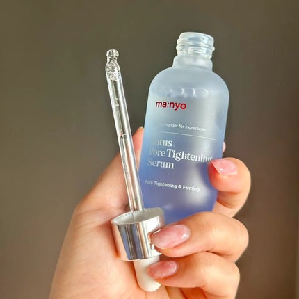 ロータスポアタイトニングセラム/manyo/美容液を使ったクチコミ(4枚目)