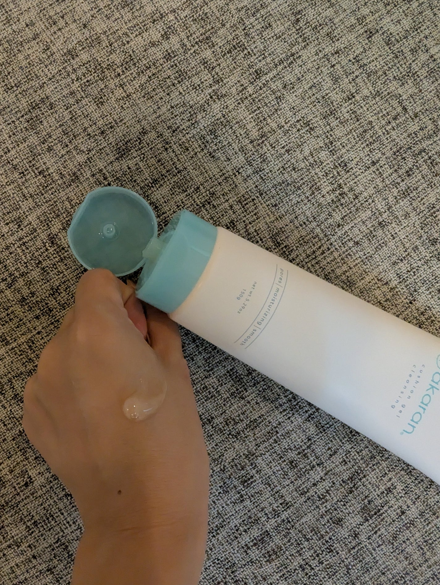 クッションジェルクレンジング/アカラン/クレンジングジェルを使ったクチコミ(2枚目)