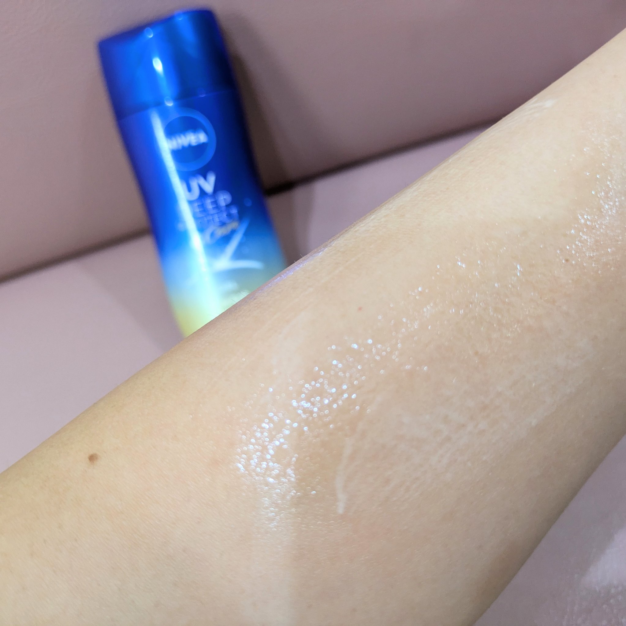 ニベアUV ディープ プロテクト＆ケア ジェル/ニベア/日焼け止めジェルを使ったクチコミ（3枚目）