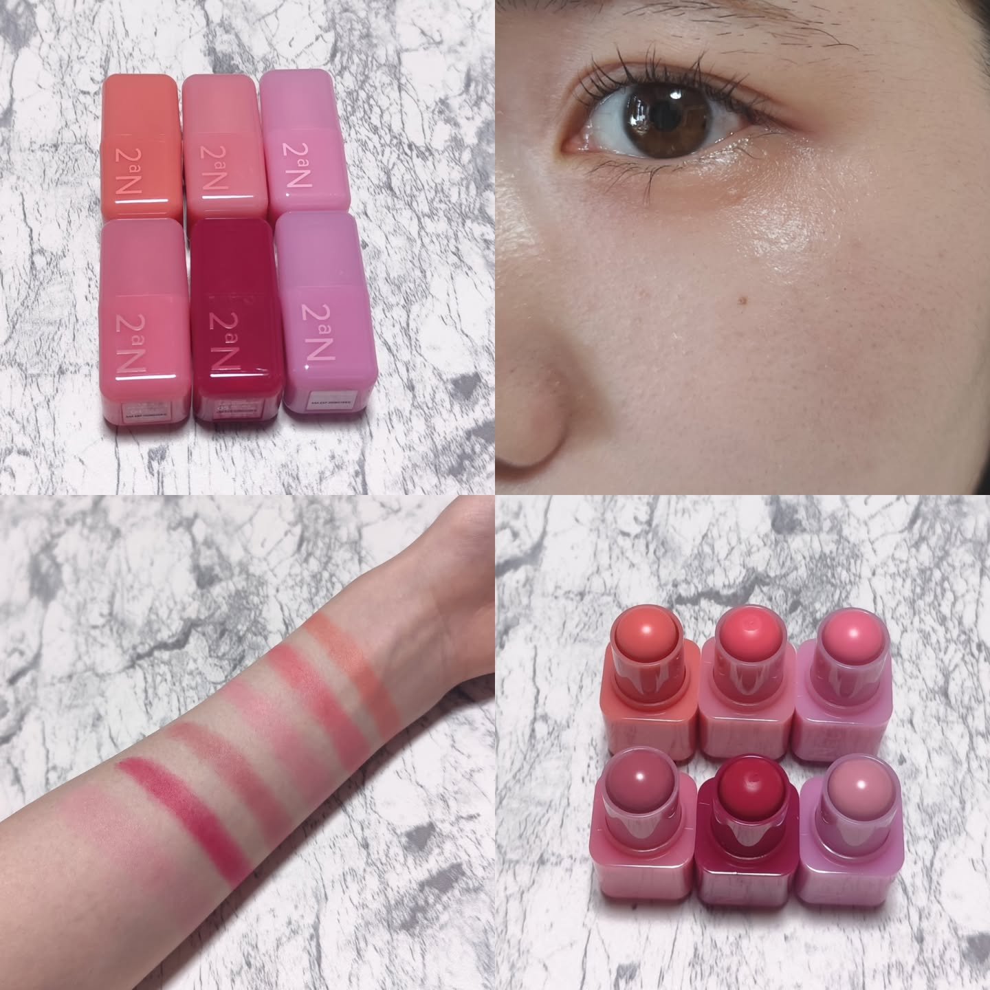 ポケットコットンブラーリングスティック/2aN/ジェル・クリームチークを使ったクチコミ（1枚目）