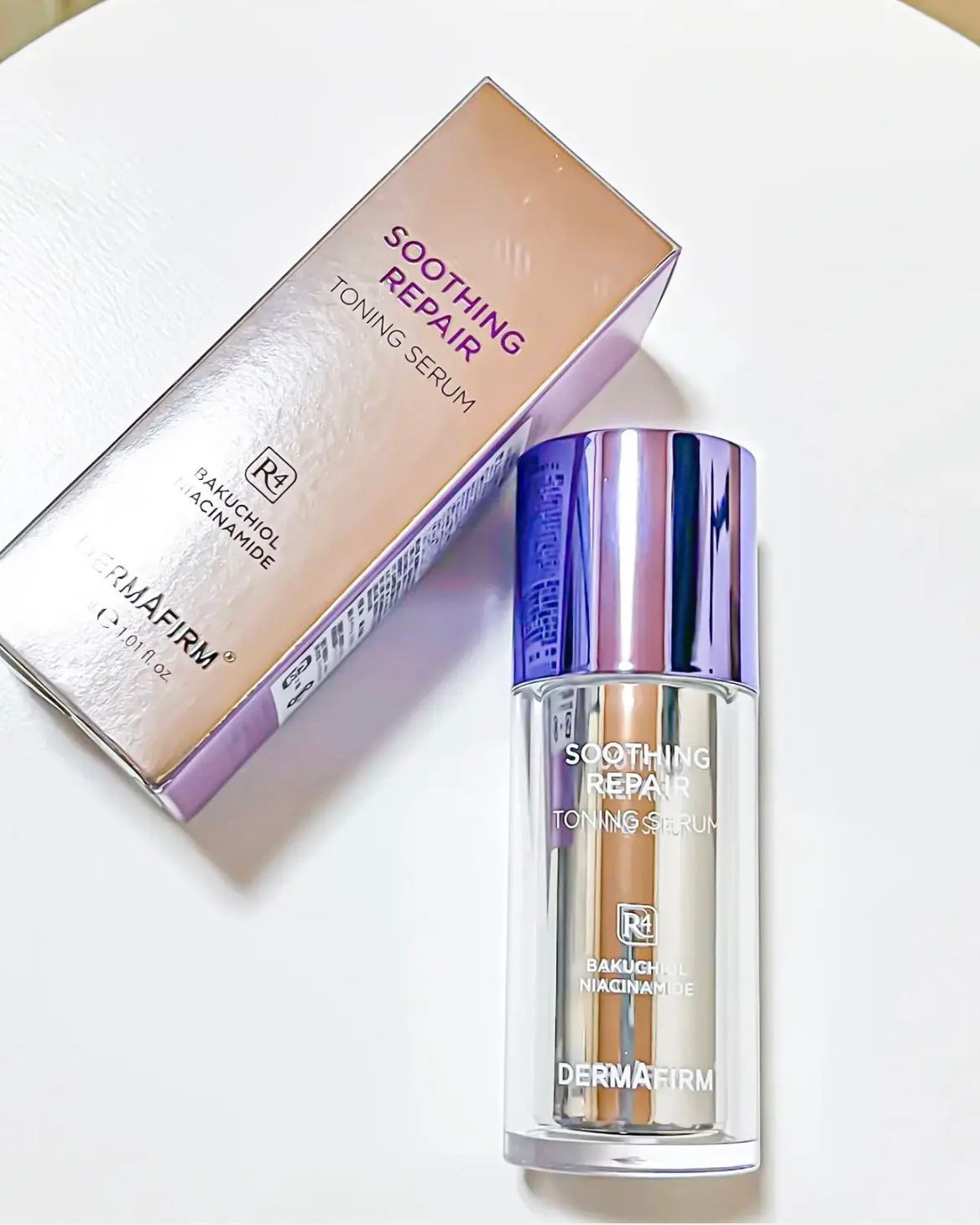 SOOTHING REPAIR TONING SERUM R4/ダーマファーム/美容液を使ったクチコミ(7枚目)