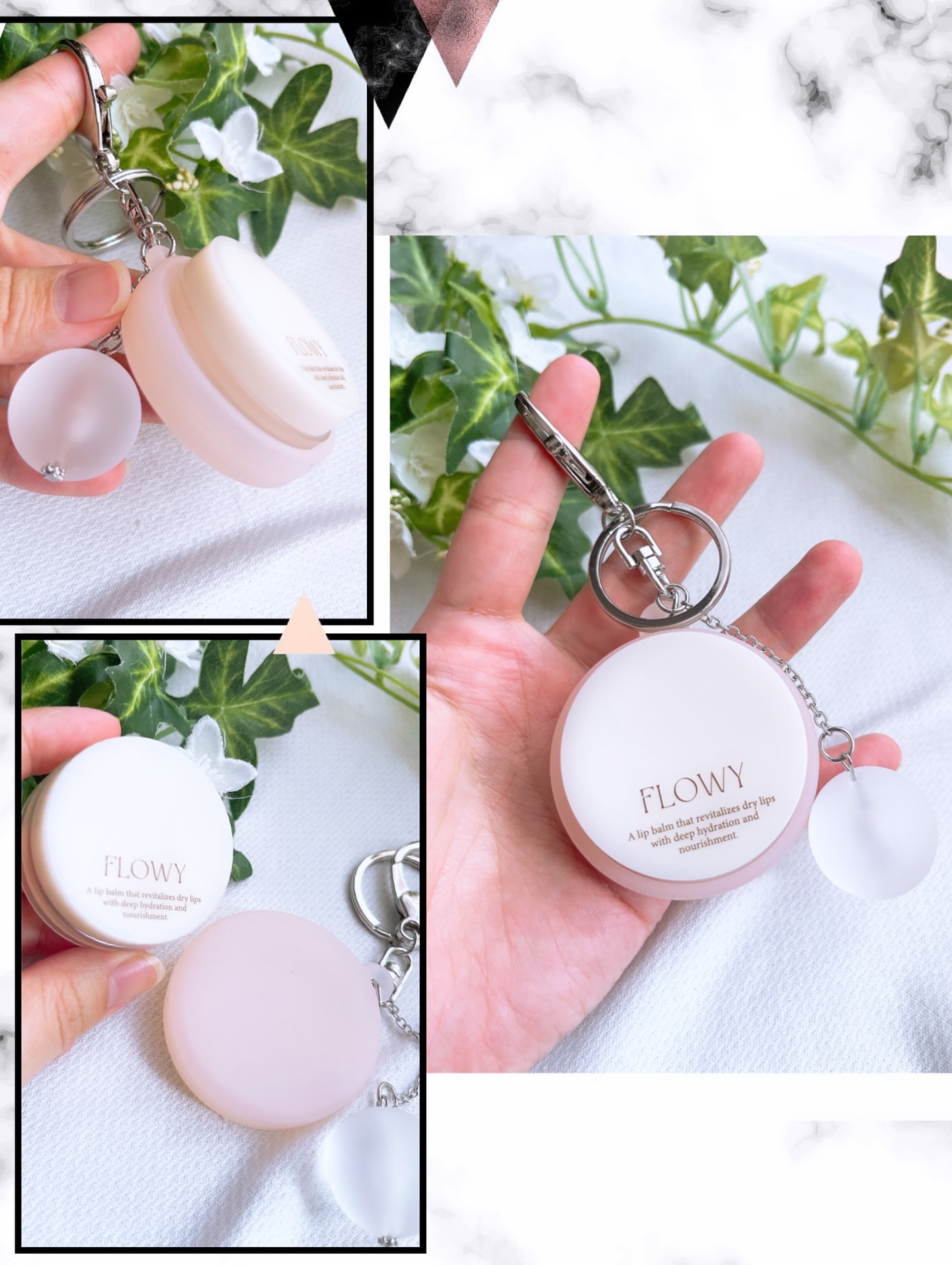 PDRNバイタルFリップバーム/FLOWY/リップバームを使ったクチコミ（2枚目）