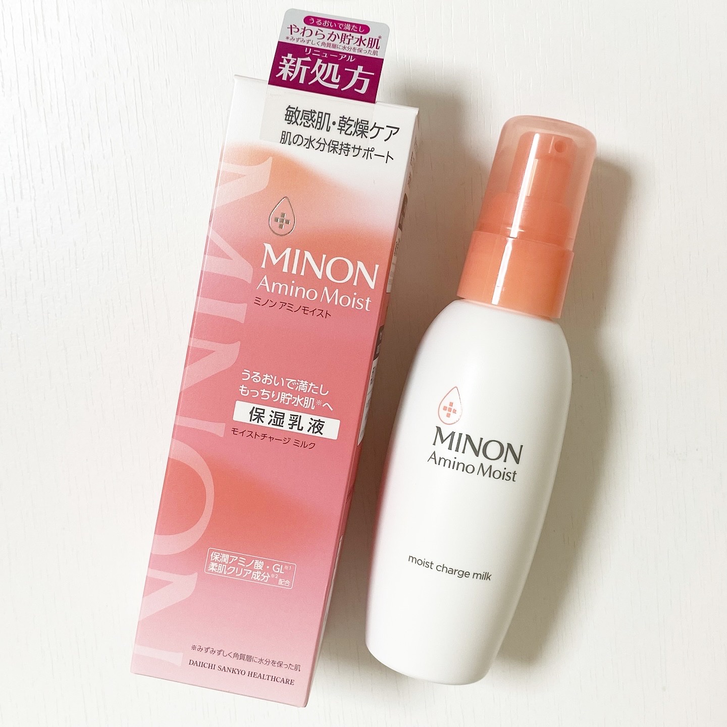 ミノン アミノモイスト モイストチャージ ミルク/ミノン/乳液を使ったクチコミ（1枚目）