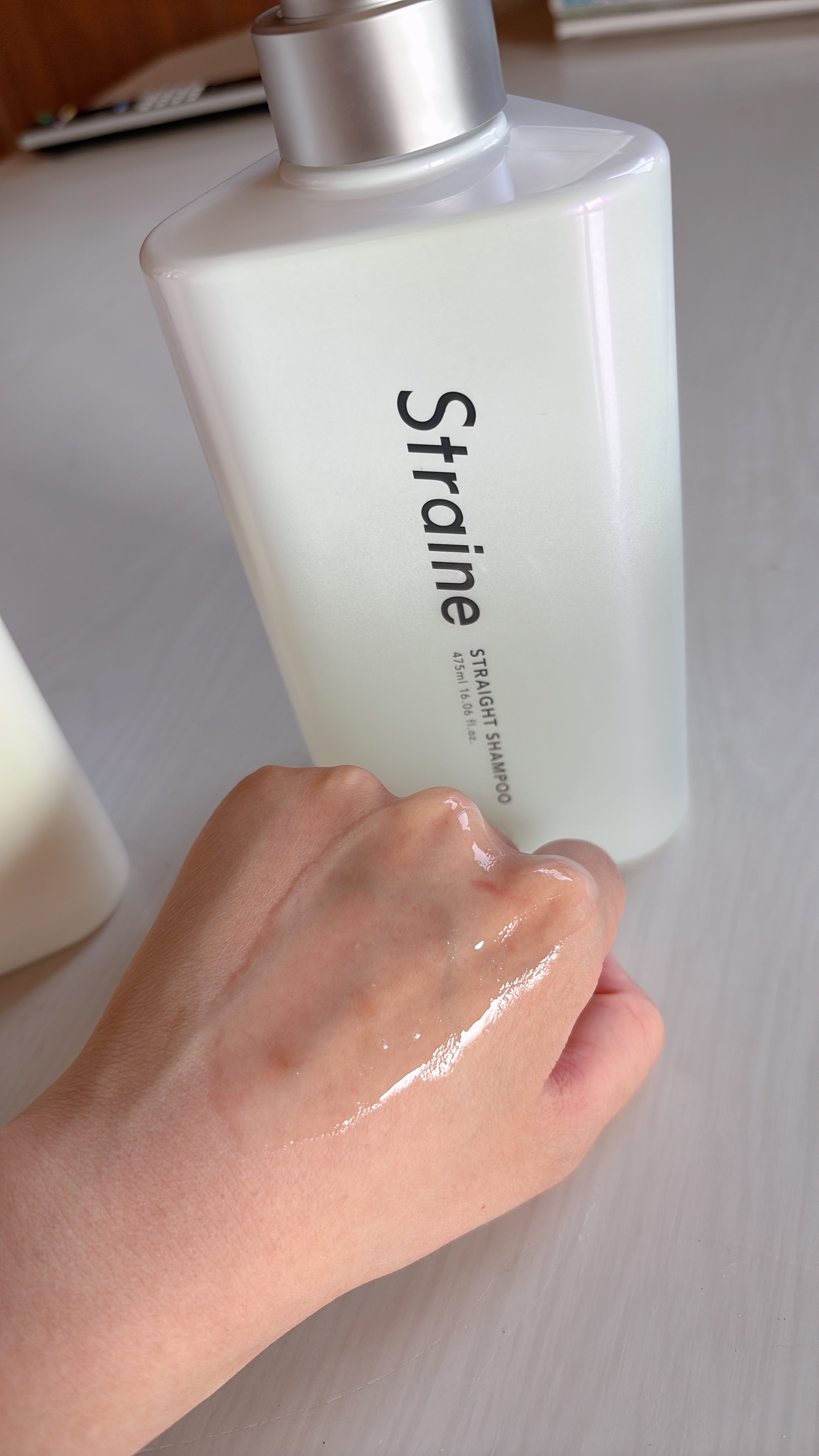 ストレートシャンプー/ストレートトリートメント ホワイトブロッサムの香り/Straine/市販シャンプーを使ったクチコミ（1枚目）