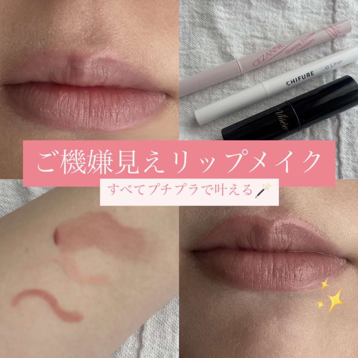 リップ ライナー/ちふれ/リップライナーを使ったクチコミ（1枚目）