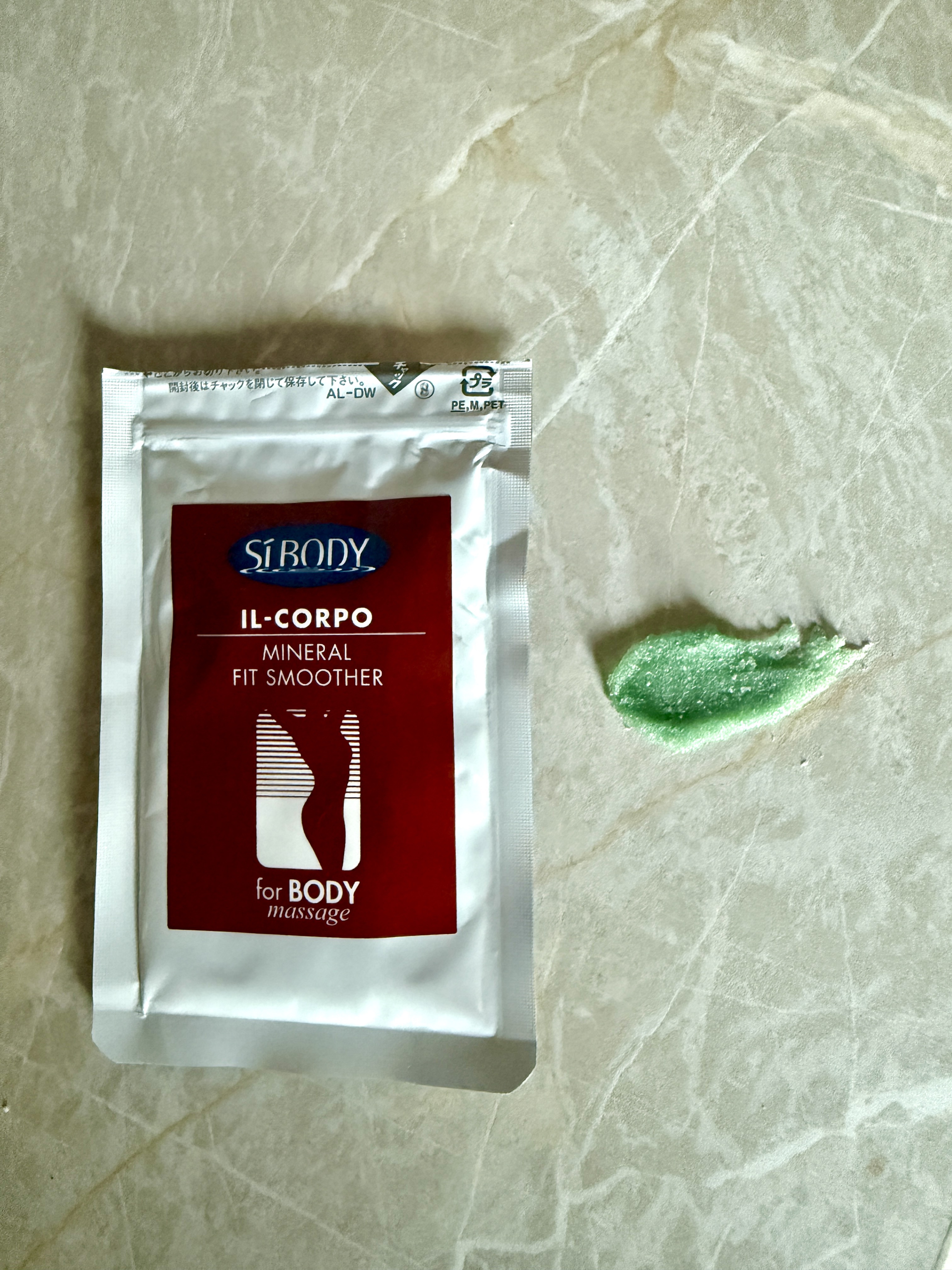 ミネラルフィットスムーサー/イルコルポ/ボディスクラブを使ったクチコミ（2枚目）