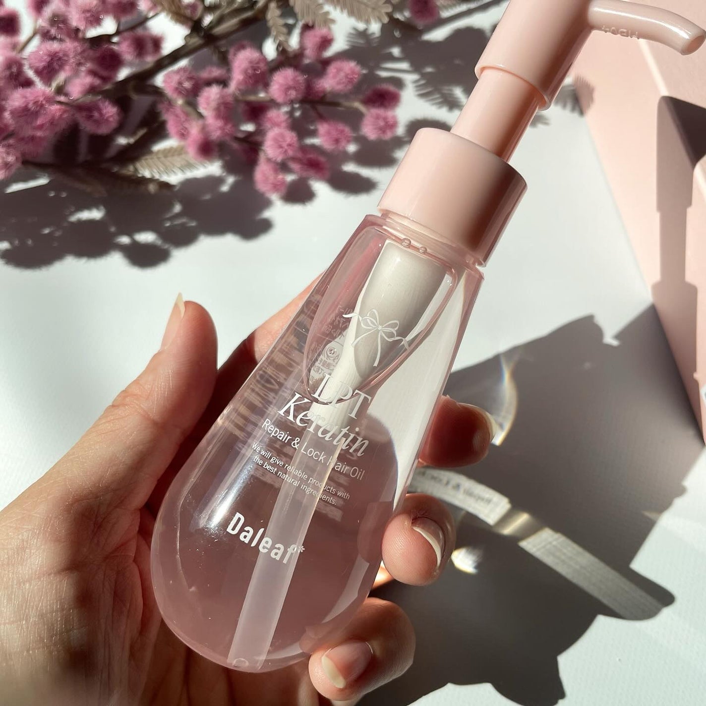 LPTケラチンリペア&ロックヘアオイル/Daleaf/その他スタイリングを使ったクチコミ(2枚目)