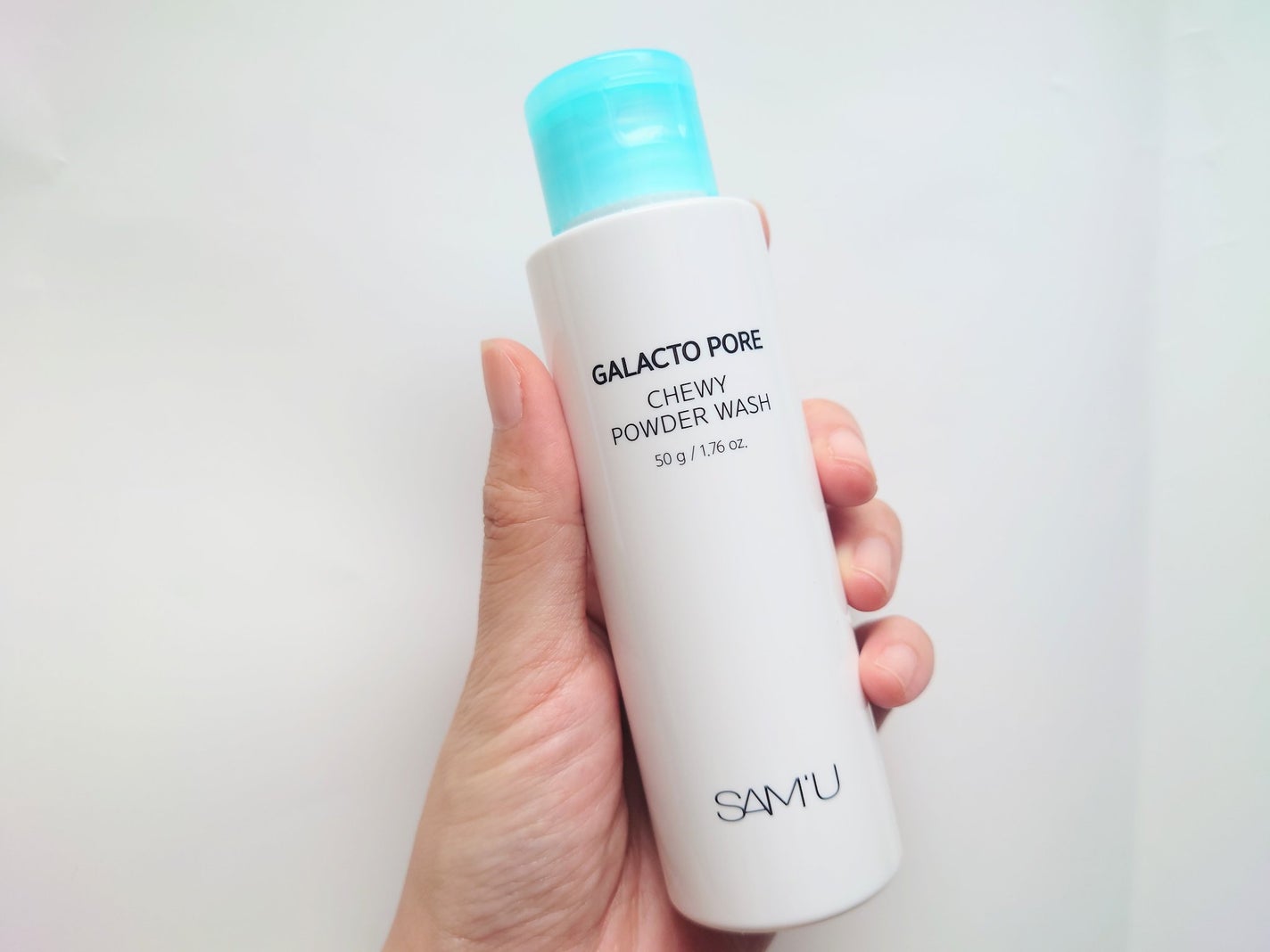 ガラクトポアチューイーパウダーウォッシュ/SAM'U/洗顔パウダーを使ったクチコミ(5枚目)