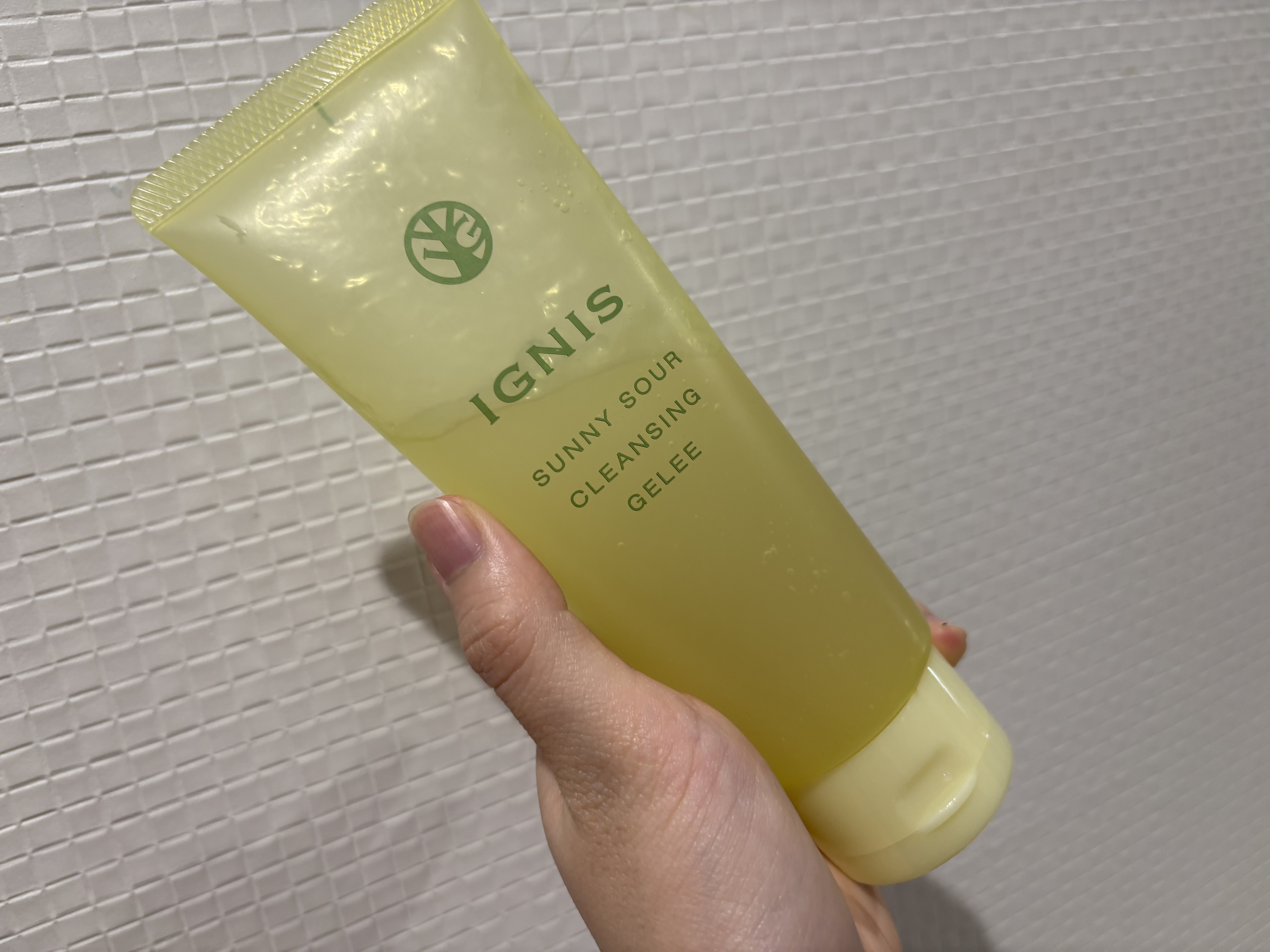 サニーサワー クレンジング ジュレ/IGNIS/クレンジングジェルを使ったクチコミ（1枚目）