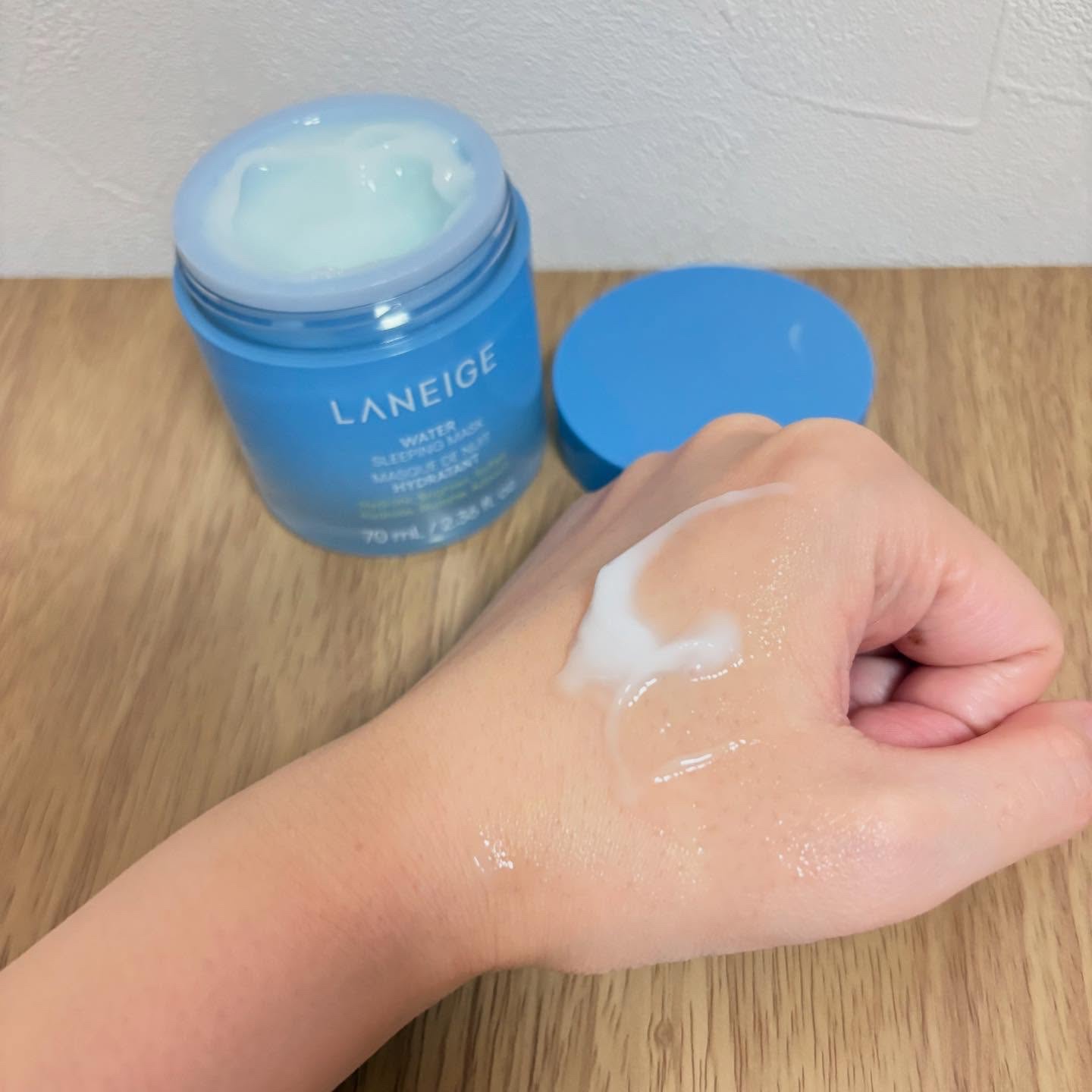 ウォータースリーピングマスク/LANEIGE/フェイスクリームを使ったクチコミ（2枚目）