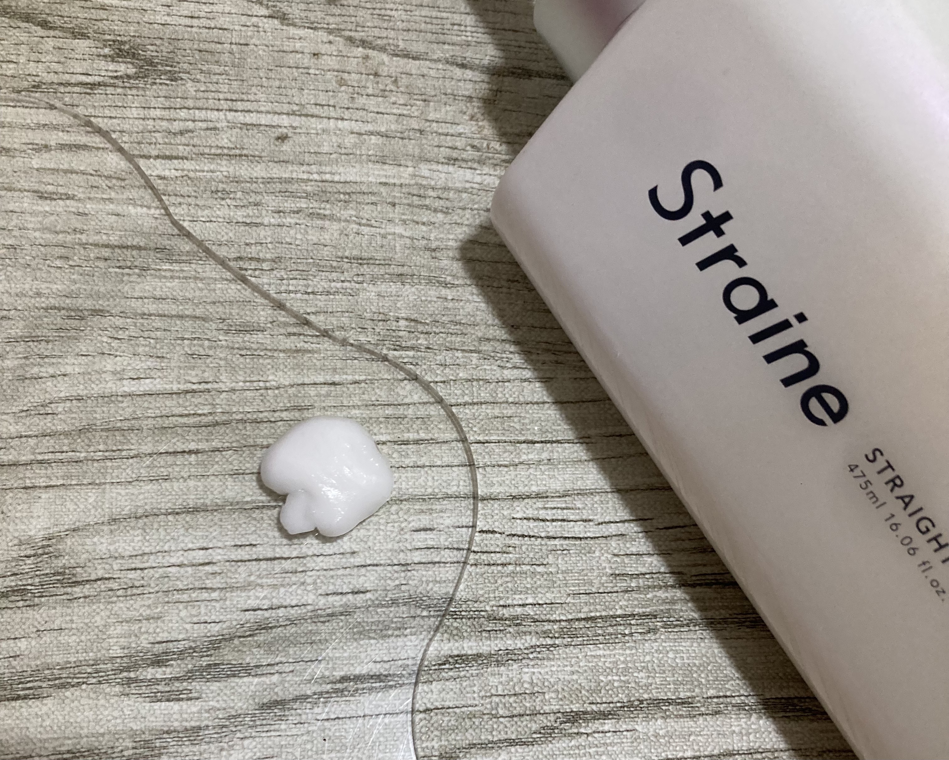 ストレートシャンプー/ストレートトリートメント ホワイトブロッサムの香り/Straine/市販シャンプーを使ったクチコミ（3枚目）