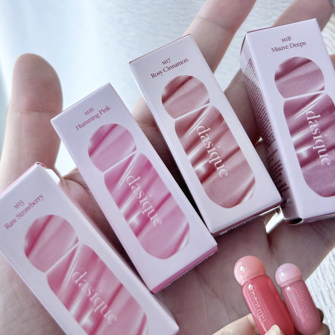 ジューシーデューイグロウティント/dasique/リップティントを使ったクチコミ（2枚目）