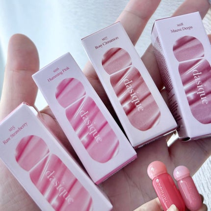 ジューシーデューイグロウティント/dasique/リップティントを使ったクチコミ(2枚目)