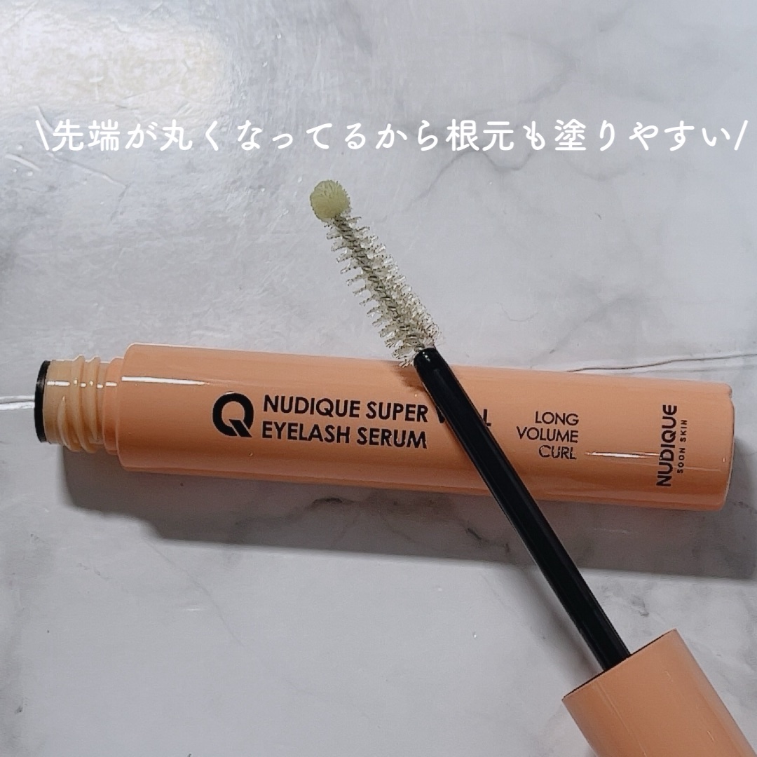 スーパーバイタルアイラッシュセラム/NUDIQUE/まつげ美容液を使ったクチコミ（2枚目）